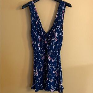 Matisse Navy Floral Tank Top